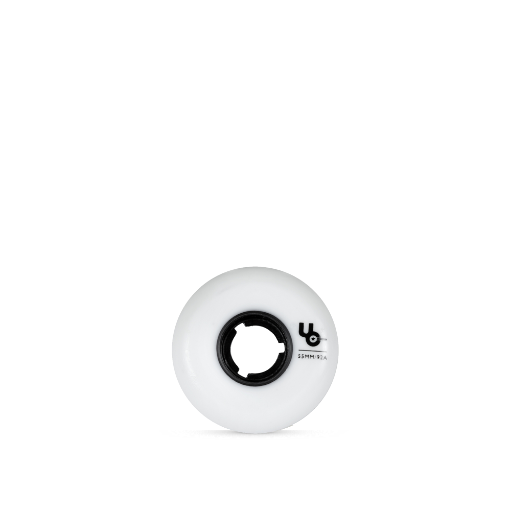 Undercover Team 55mm/92a Skateboard Wheels (4 Pack) - High Performance Wheels for Street Skating and Park Riding