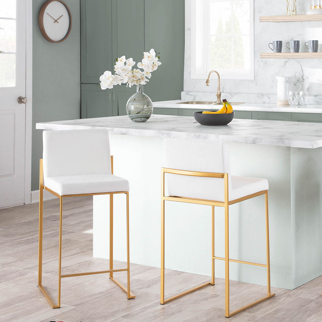 White and Gold