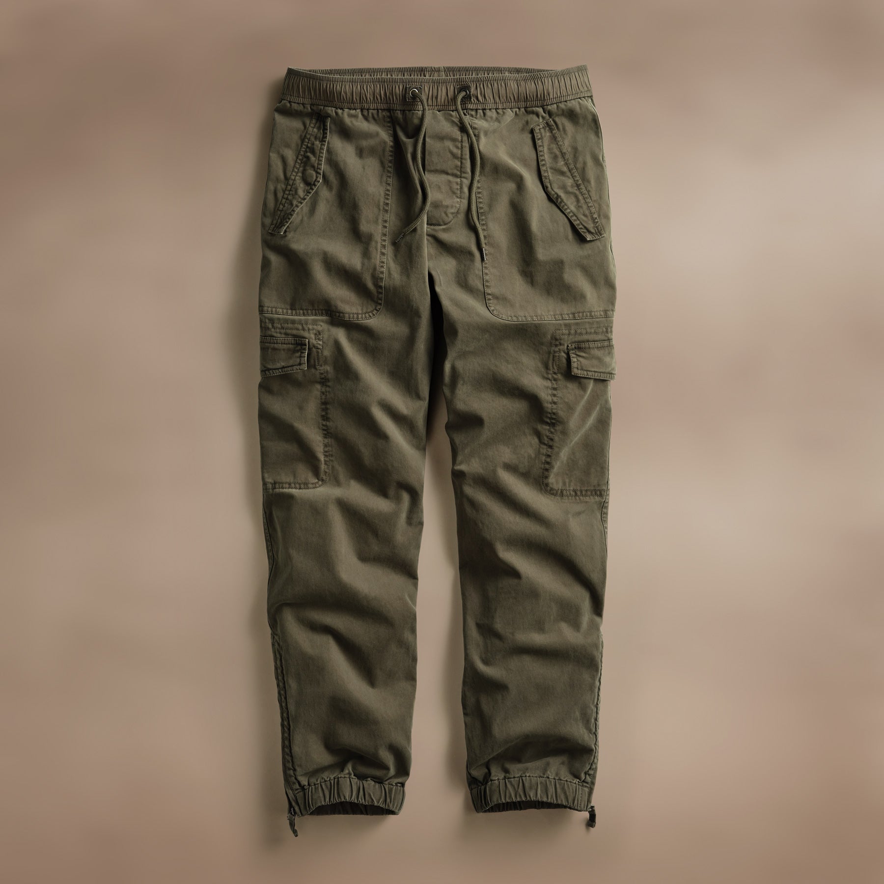 Multi-Pocket Tactical Flight Pants - Army Green Pigment Dye - Durable Cargo Pants for Outdoor Adventures, Hiking & Travel