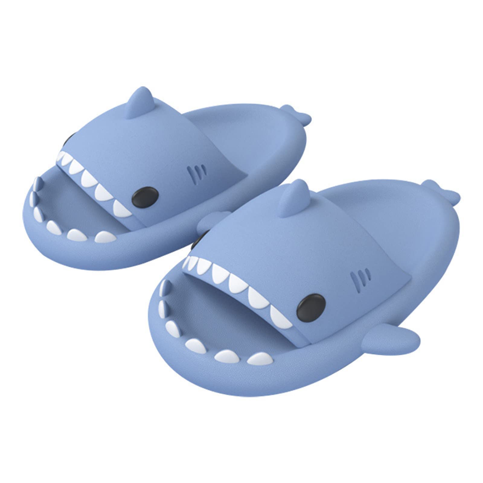 Cute Shark Slippers for Boys and Girls - Anti-Slip Shower Slides with Lightweight Sole, Open Toe Beach Sandals for Summer | Perfect for Pool, Beach, and Indoor Wear
