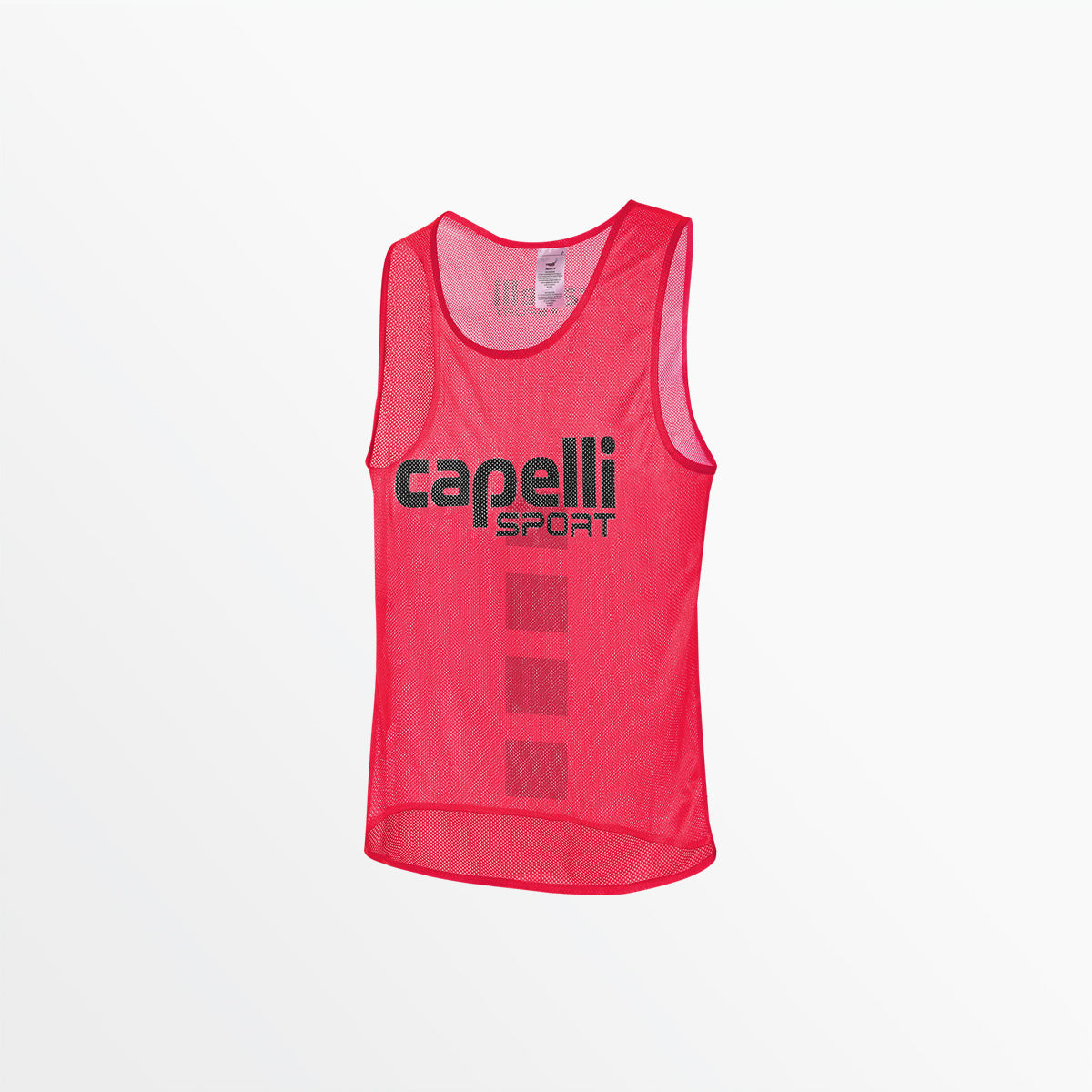 Youth Soccer Training Pinnie with 4 Cones - Reversible Mesh Vest for Team Drills & Practice Sessions