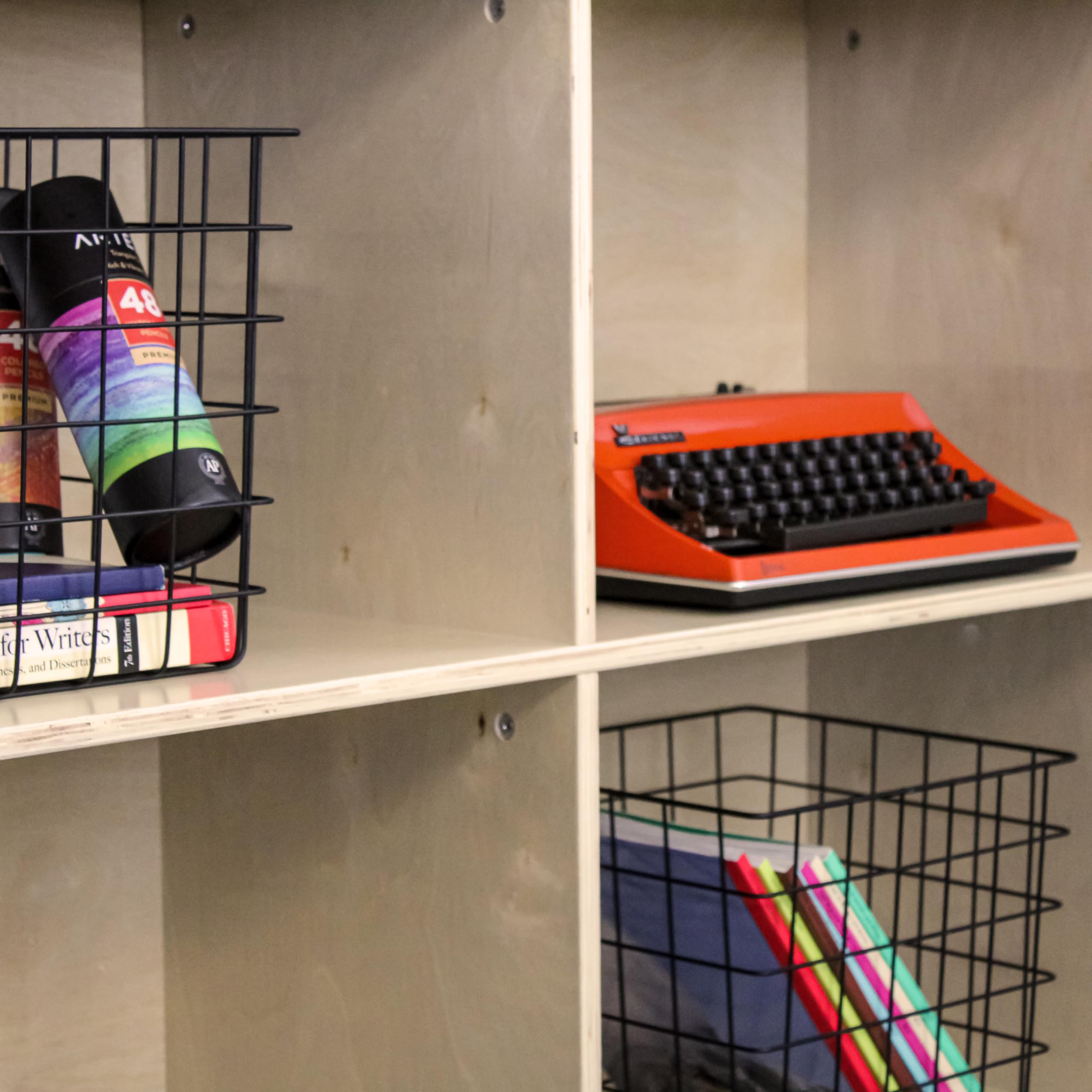 FDP 4-Compartment Cubby Shelf Organizer - 30