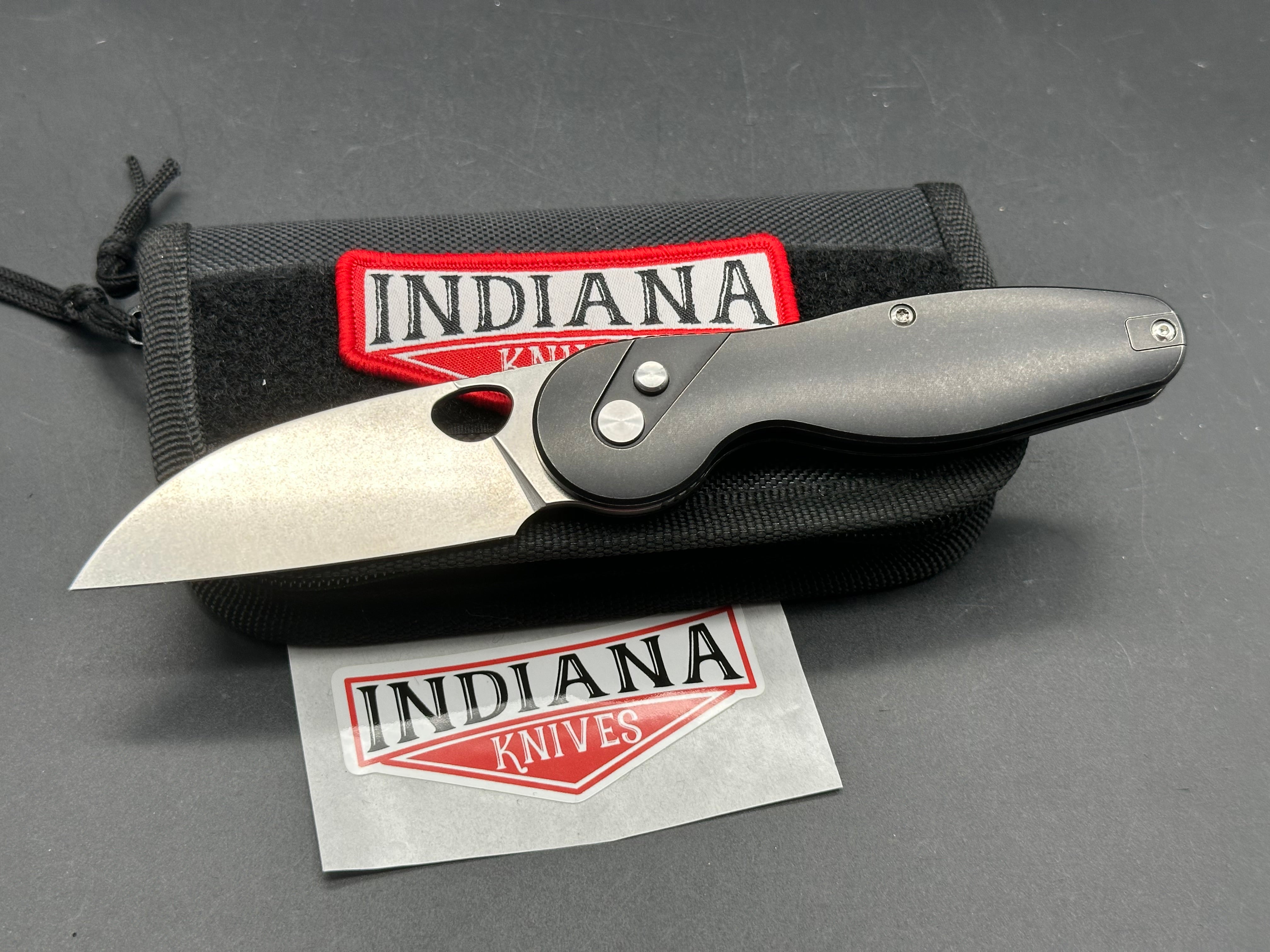 Premium Indiana Knives EDZ Folding Pocket Knife with MagnaCut Blade - Outdoor Camping, Hiking & Everyday Carry (EDC)