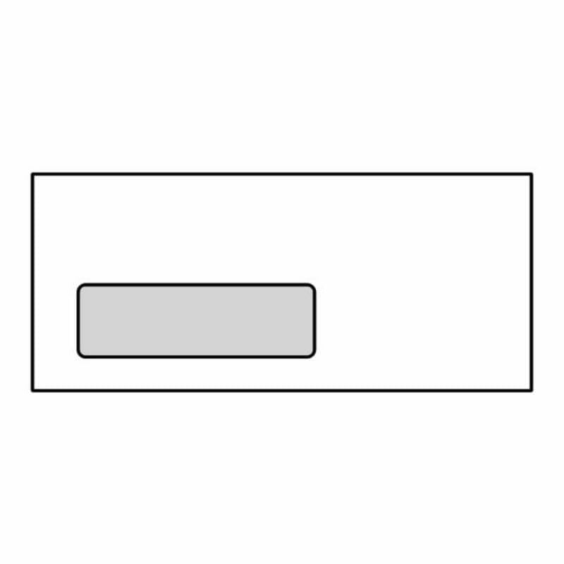 Premium #12 Poly Window Envelopes 4.75