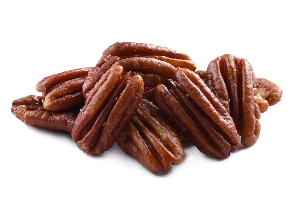 Premium Roasted Pecans Unsalted 5lb Bulk Bags — Fresh Crunchy Pecan Nuts for Baking, Snacking & Gift Giving — Perfect for Holiday Treats, Trail Mix & Healthy Snacks