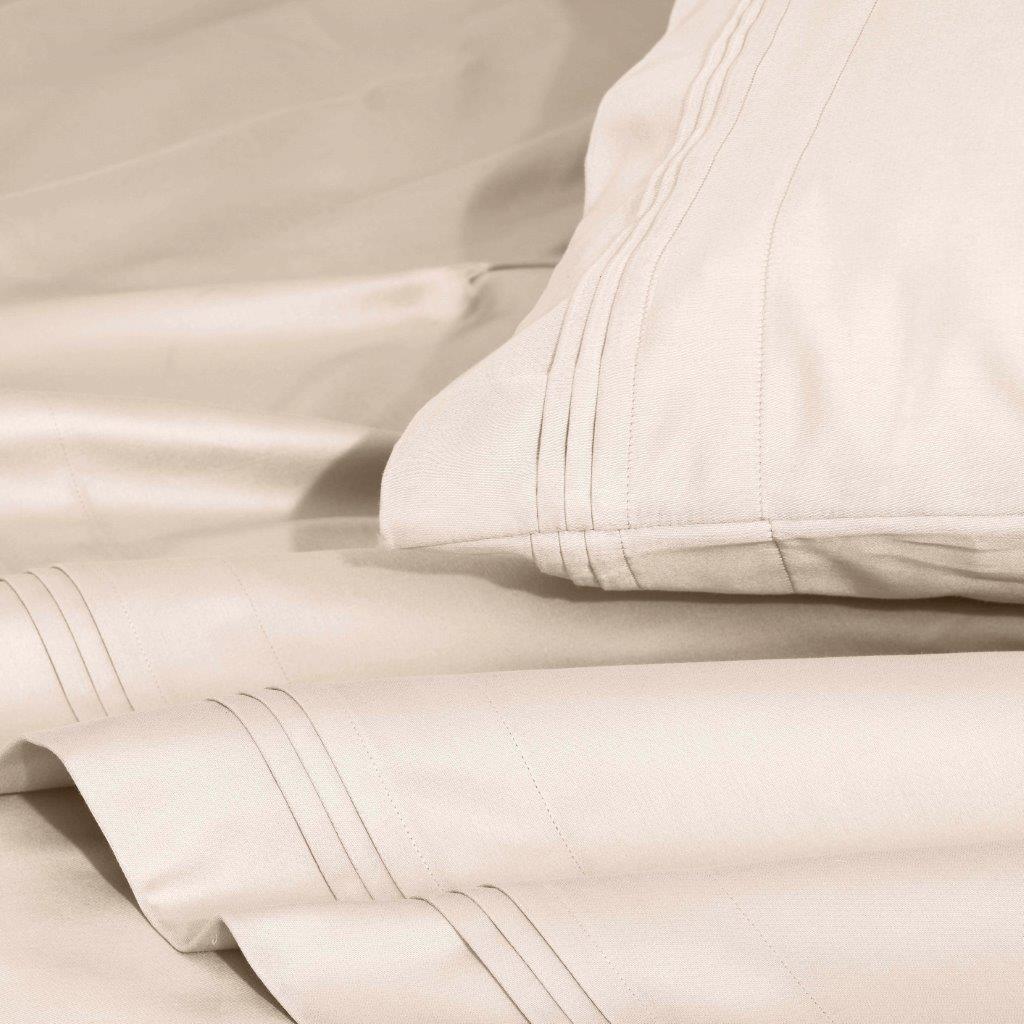 Premium 1500 Thread Count Egyptian Cotton Sheet Set - Eco-Friendly, Breathable & Hypoallergenic - Perfect for Luxury Bedding & Hot Sleepers