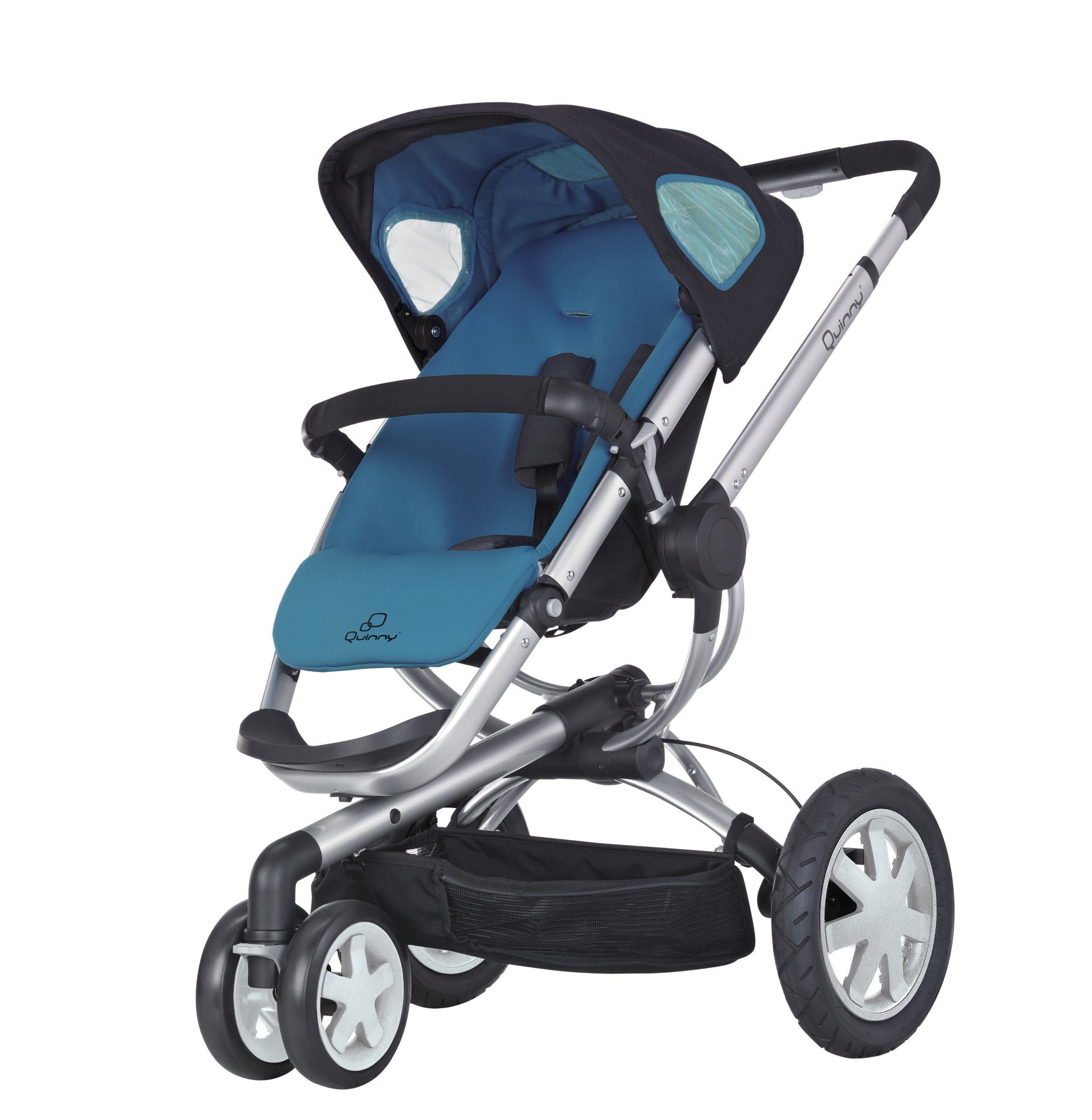 Quinny Buzz 2012 Stroller - Lightweight, Compact & Durable Baby Stroller in Blue | Perfect for Travel, Shopping & Daily Walks