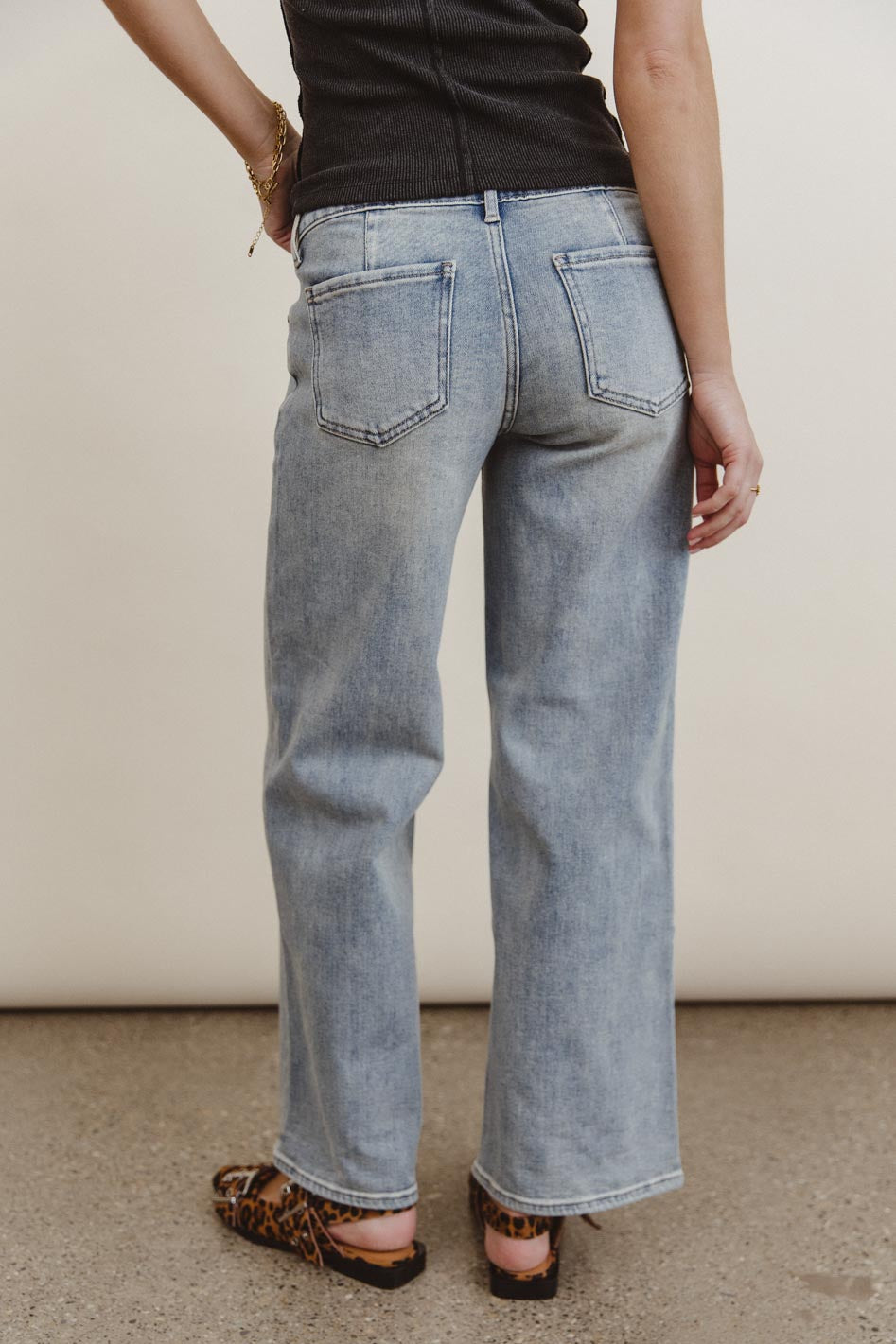 Andrea Women's Straight Leg Jeans - Classic Stretch Denim Pants for Casual Wear & Everyday Comfort | Office, Weekend, Date Night Outfits