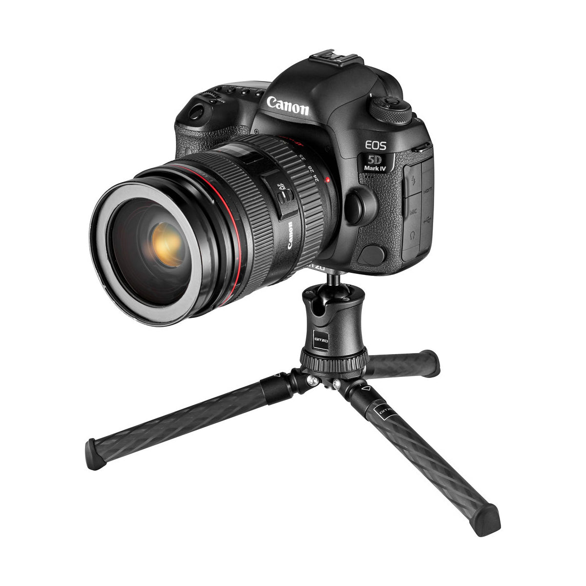 Gitzo GKTBB1 Mini Traveler Tabletop Tripod - Compact & Lightweight Black Tripod for DSLR Cameras - Perfect for Travel, Vlogging & Indoor Photography