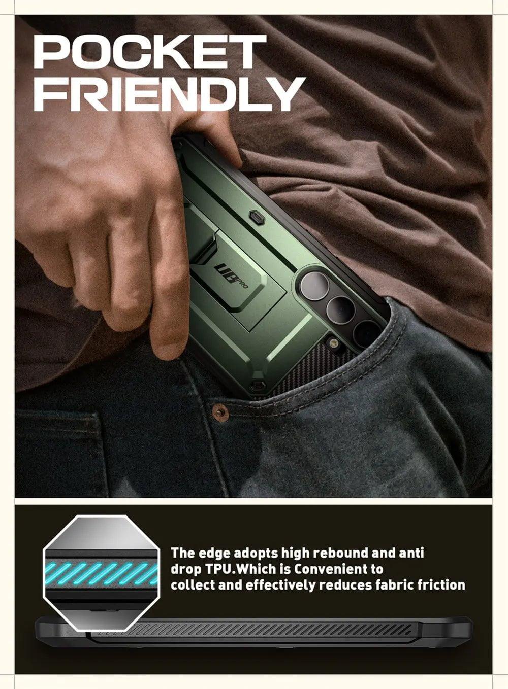Samsung Galaxy S24 Plus Case, Supcase UB Pro Full Body Dual Layer Protective Cover - Shockproof, Drop Protection for Everyday Use & Outdoor Activities