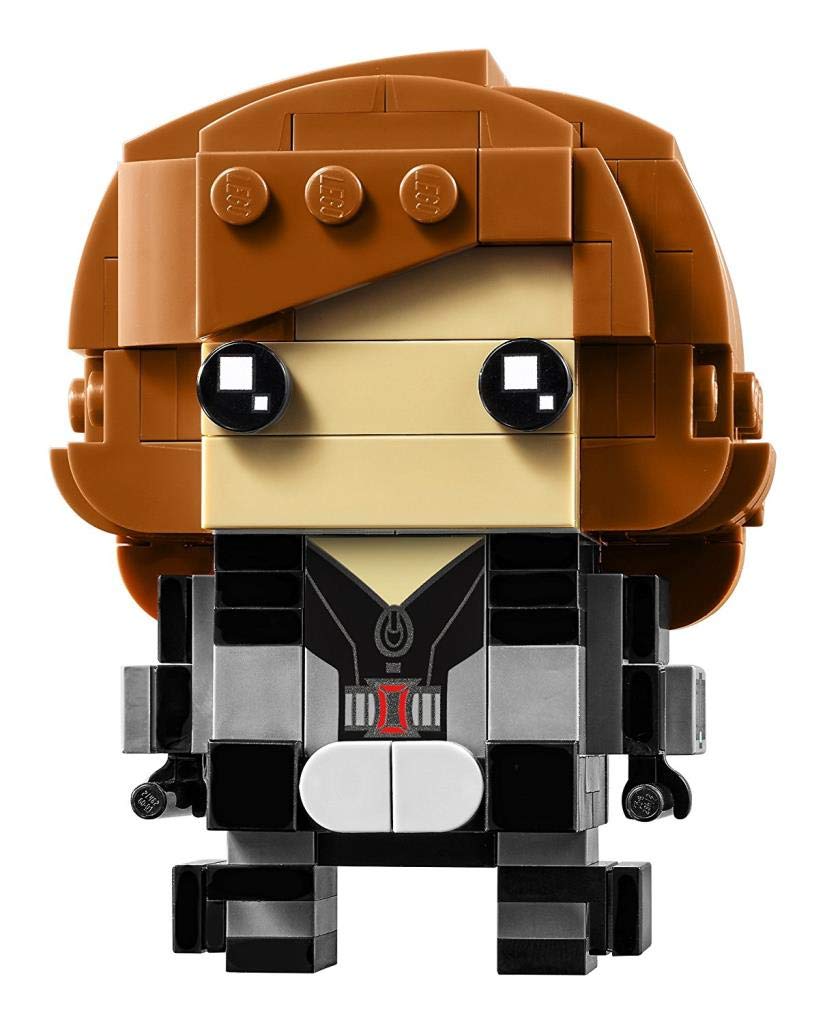 LEGO BrickHeadz Black Widow 41591 Building Kit - Avengers Superhero Collectible Toy for Kids & Adults - Perfect for Display, Gifts & Marvel Fans