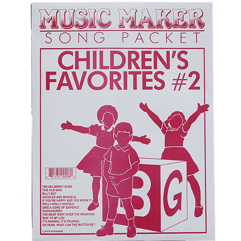 European Expressions Intl Children's Favorite Music Maker Song Packet #2 - Kids Educational Music for Classroom, Home & Playtime