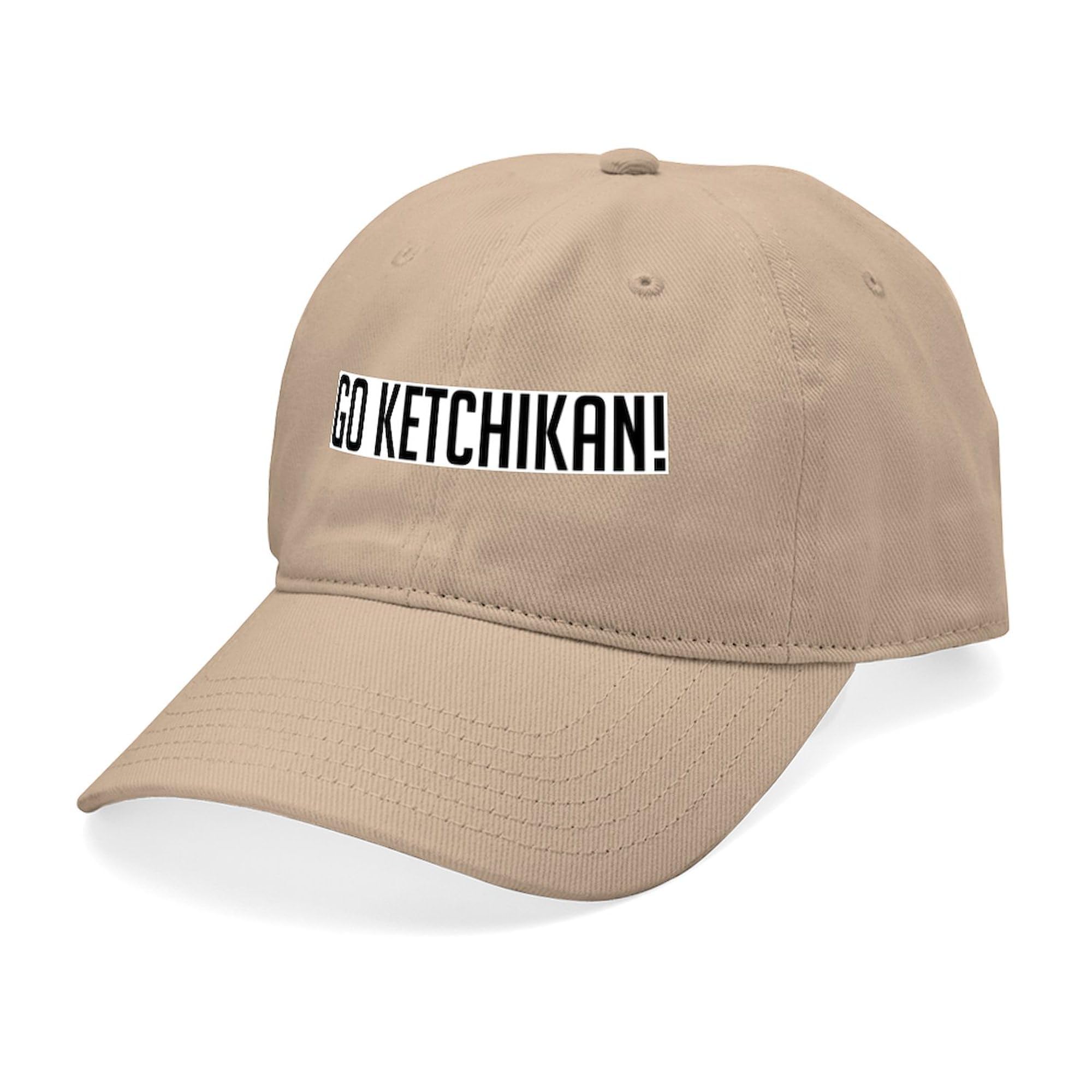 Go Ketchikan! Adjustable Baseball Cap for Travel & Outdoor