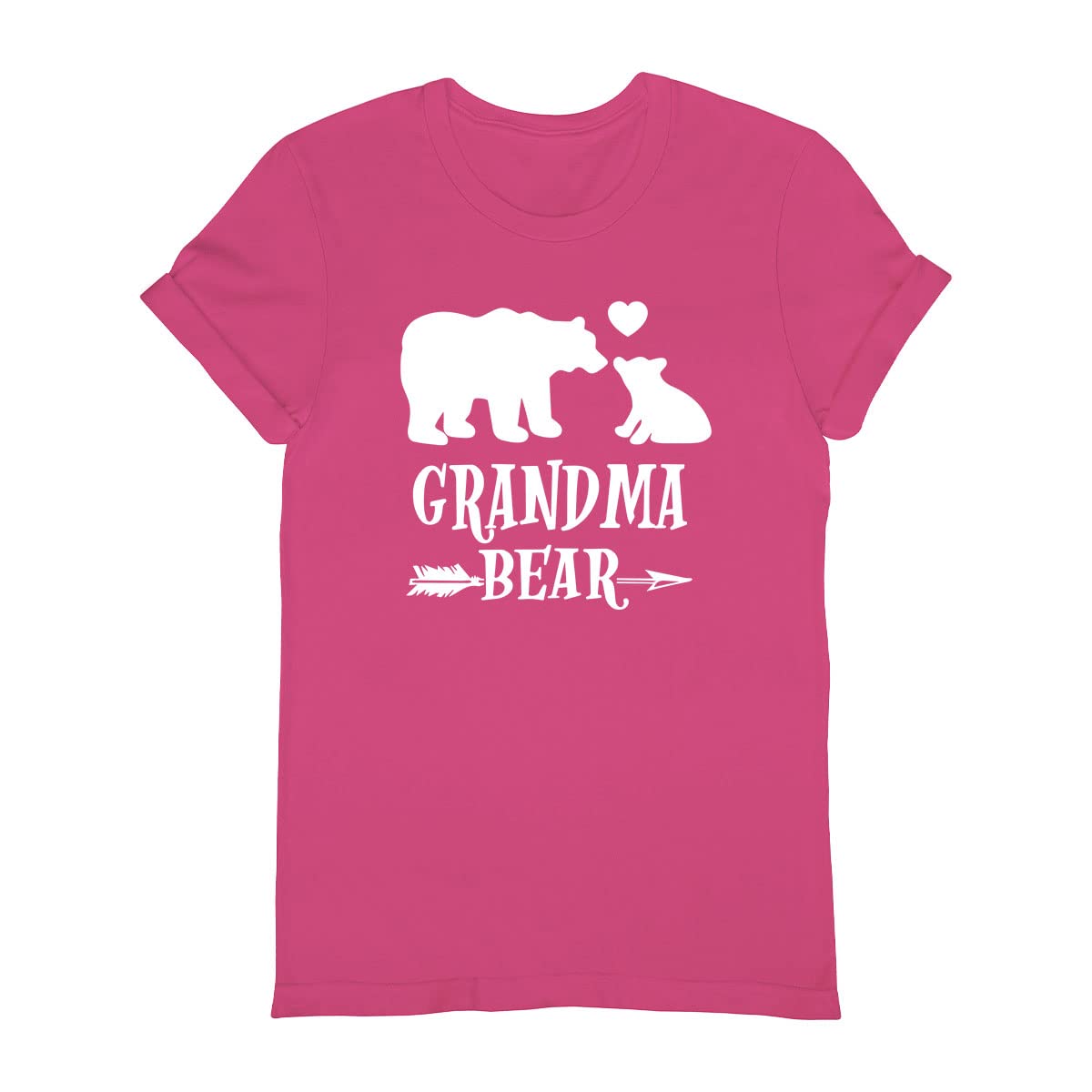 Grandma Bear T-Shirt - Cute Nana Shirt for Mother's Day Gift - Gigi & Grandmother Apparel - Perfect for Family Reunions, Birthday Celebrations & Grandparents Day