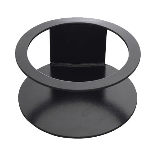 Arcata 922400 Matte Black Chafer Stand for 2.5 qt & 5 qt Round Chafers - Perfect for Buffet Catering, Party Serving & Food Warming Stations