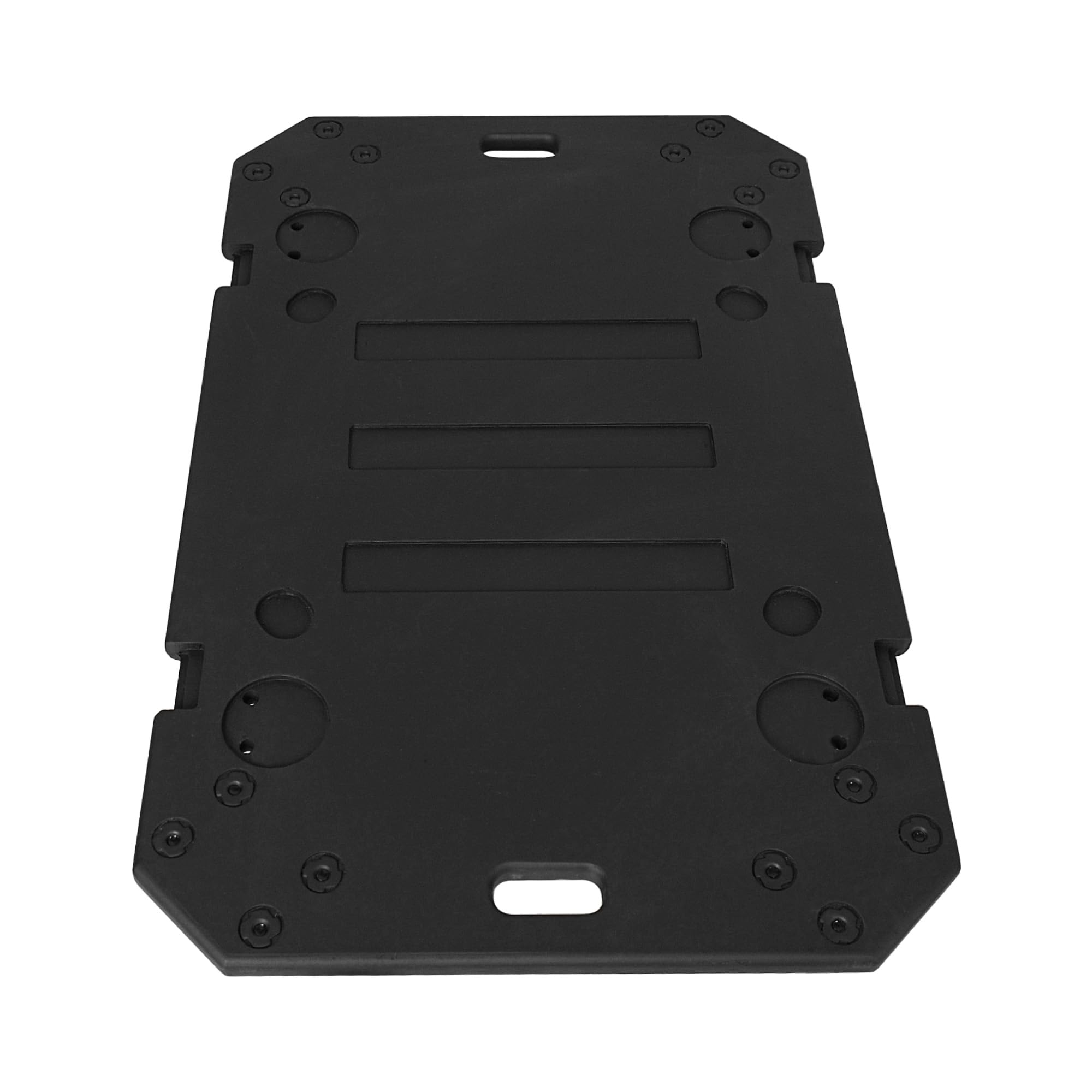Sound Town STRC-ACB2 Plywood Caster Board with 4-Inch Wheels & Brakes - Heavy Duty Mobile Base for Audio Rack Cases | Perfect for Studio Equipment, DJ Gear & Road Cases Transport