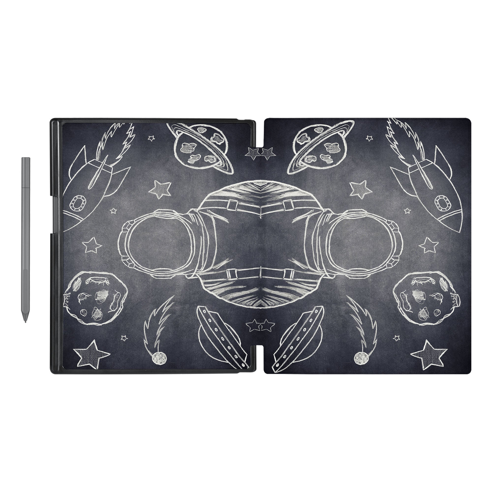 reMarkable Tablet Case - Astronaut Space Themed Protective Cover for reMarkable 2 | Perfect for Work, Travel & Study