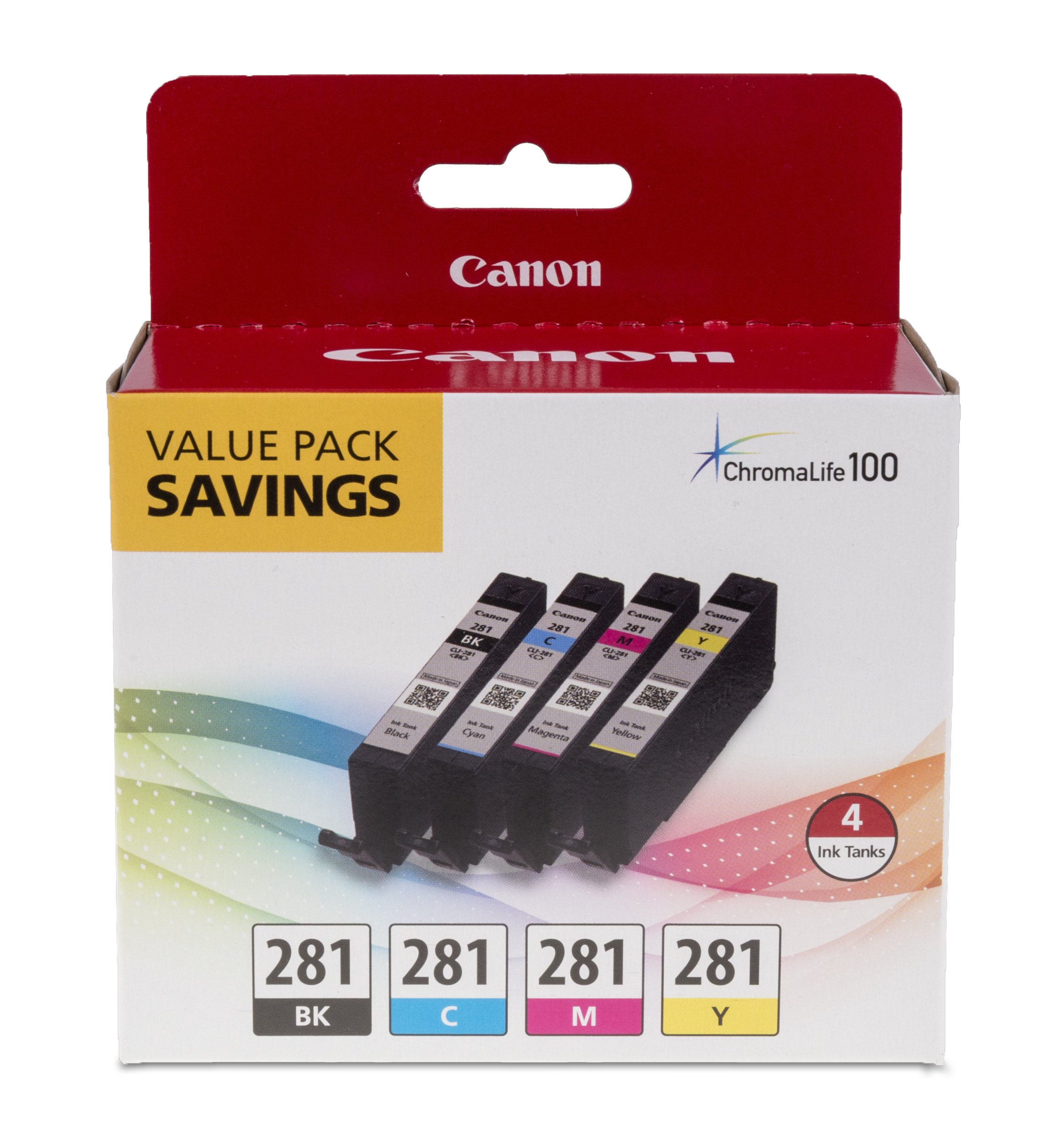 Canon CLI-281 XL & PGI-280 XXL Ink Value Pack - High Yield Pigment Black Ink Cartridges for Printers - Perfect for Home Office, School Projects & Small Business Printing