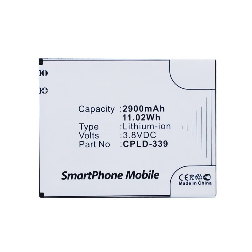 Synergy Digital Coolpad CPLD-339 Battery 2900mAh - Long Lasting Power for Daily Use