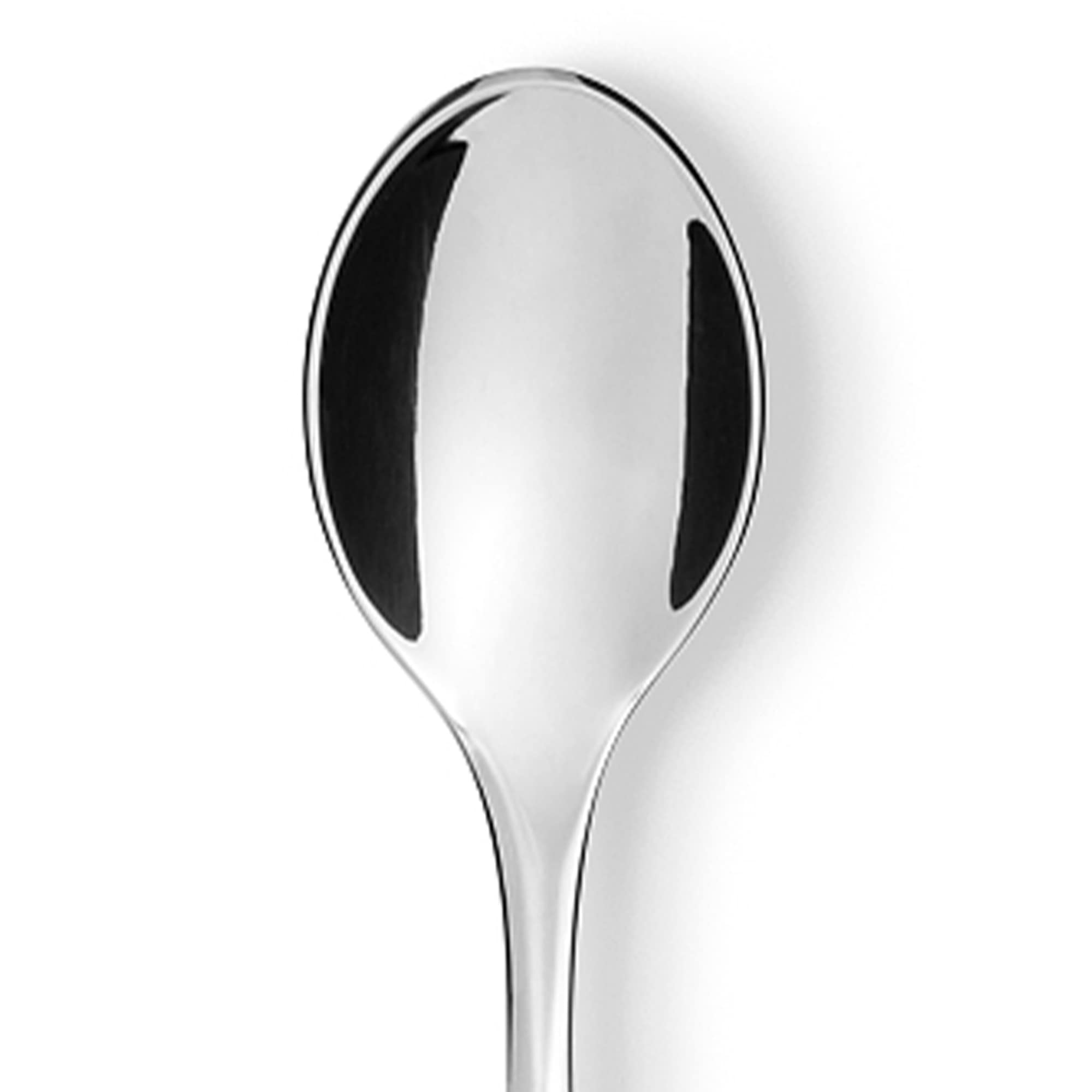 Alessi Nuovo Milano Coffee Spoon Set of 6 (5180/8) - Premium Stainless Steel Espresso Spoons for Coffee, Tea, Desserts & Home Decor