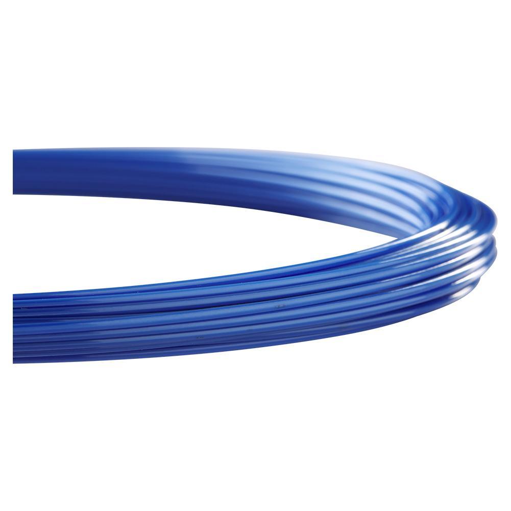 ALU Power 128 Roland Garros Tennis String - Blue & White Premium Polyester String for Tennis Rackets | Perfect for Competitive Play & Tournament Performance