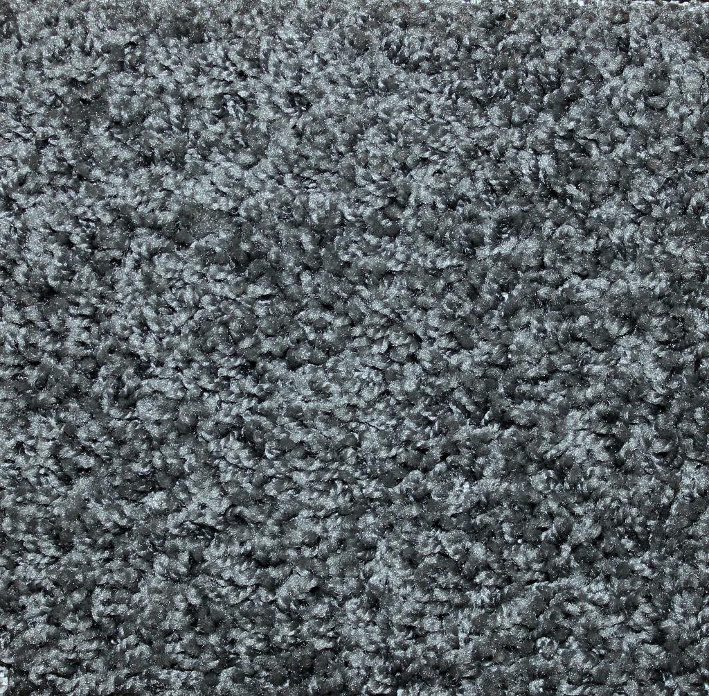7' Round Gun Medal Area Rug - Multiple Sizes, Shapes & Colors | Polyester Frieze Carpet (25oz, 1/2