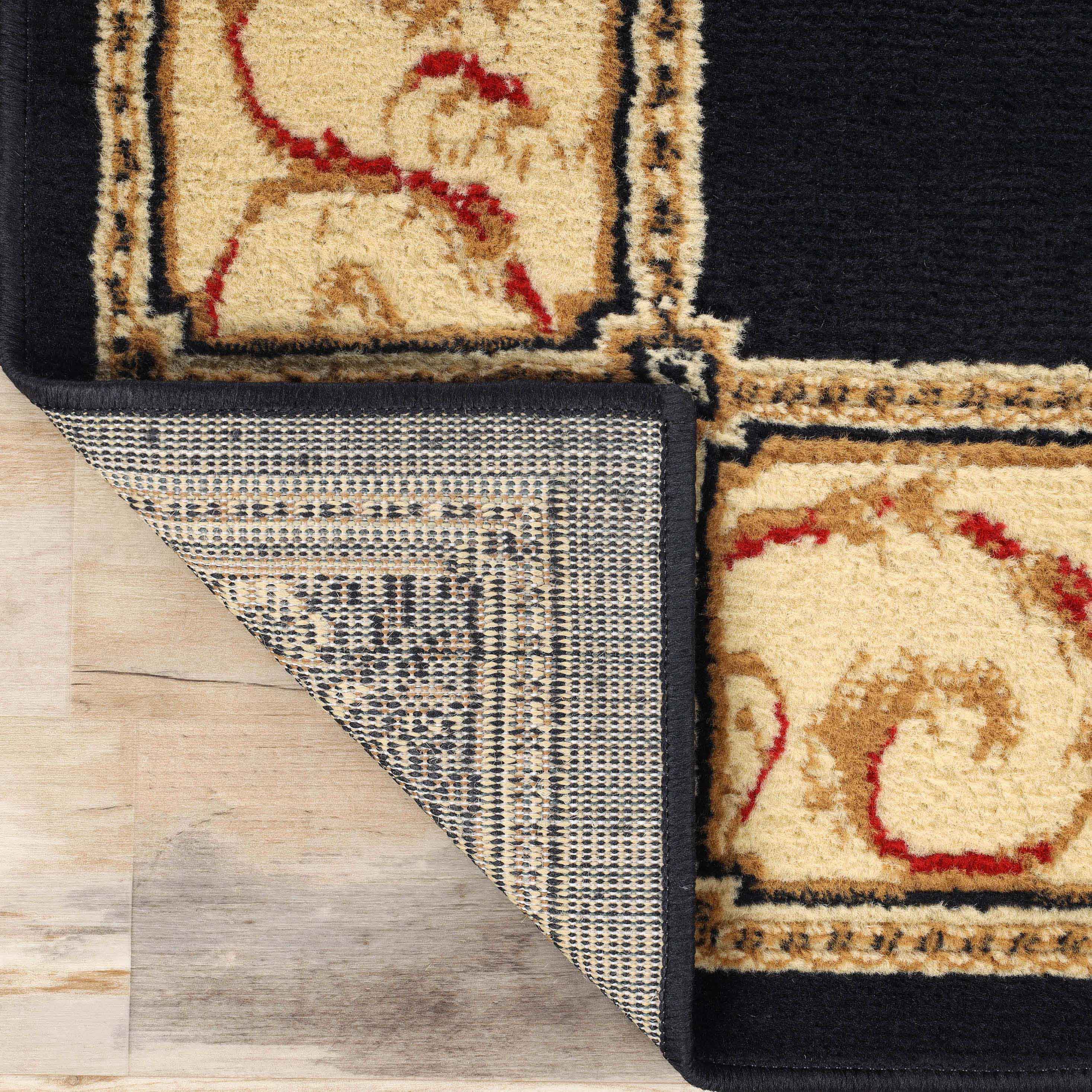 Large Medallion Modern Bohemian Indoor Area Rug or Runner - Perfect for Living Room, Bedroom, and Hallway Decor