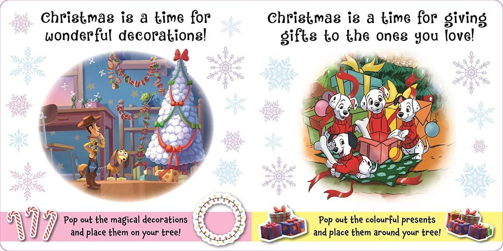 Disney Make & Play Christmas Craft Kit for Kids - DIY Holiday Ornaments & Decorations - Fun Family Activity for Christmas Tree Decorating & Festive Home Decor