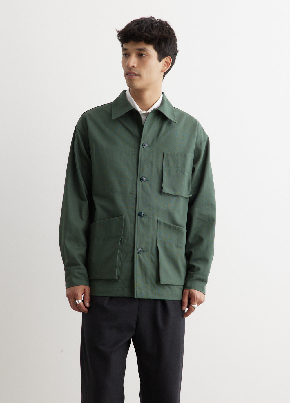 Premium Mercerized Canvas Jacket for Men & Women - Durable Cotton Twill Outerwear for Casual Wear, Outdoor Adventures & Street Style Fashion