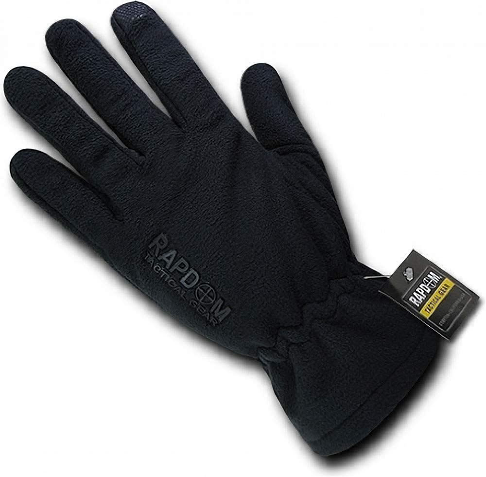 RAPDOM Tactical Breathable Fleece Gloves for Outdoor Sports, Hunting, Hiking & Winter Activities - Warm & Comfortable Cold Weather Gloves