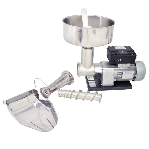 Nella Tomato Squeezer - 100 RPM Electric Tomato Press with 0.4HP Motor, 120V for Home & Commercial Use - Perfect for Making Tomato Sauce, Juice, and Puree in Restaurants, Kitchens, and Food Processing