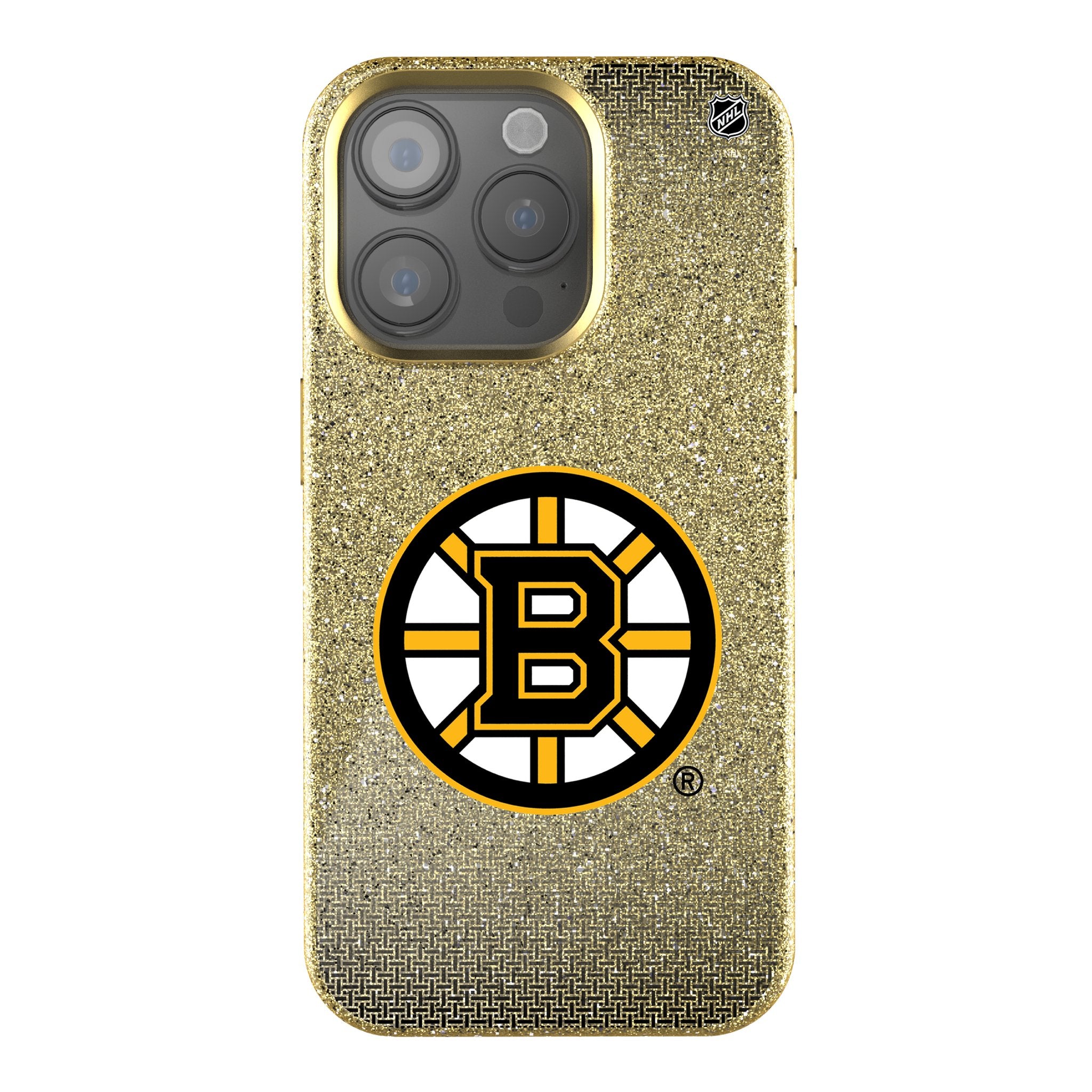 Boston Bruins Rhinestone Bling Phone Case for Apple iPhone 14 13 12 11 Pro Max XR - Sparkling Hockey Team Design for Fans & Game Day Accessories