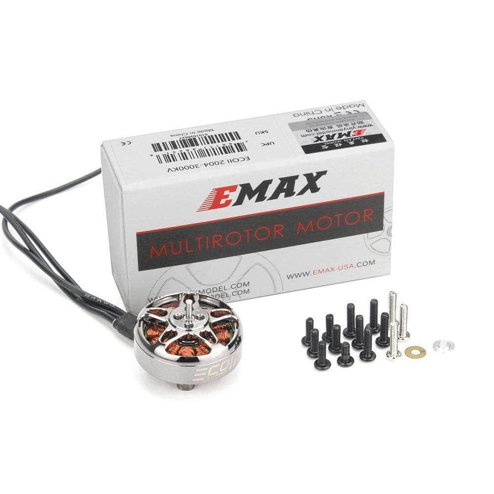 EMAX ECO II 2004 Brushless Motor 2000Kv - High Performance RC Drone & Airplane Motor for FPV Racing and Aerial Photography