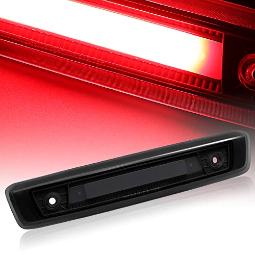 EPARTS Rear LED Strip 3rd Brake Light - Black Smoke Lens - Compatible with 2006-2010 Jeep Commander - High Visibility LED Tail & Cargo Lamp - Perfect for Night Driving & Off-Road Adventures