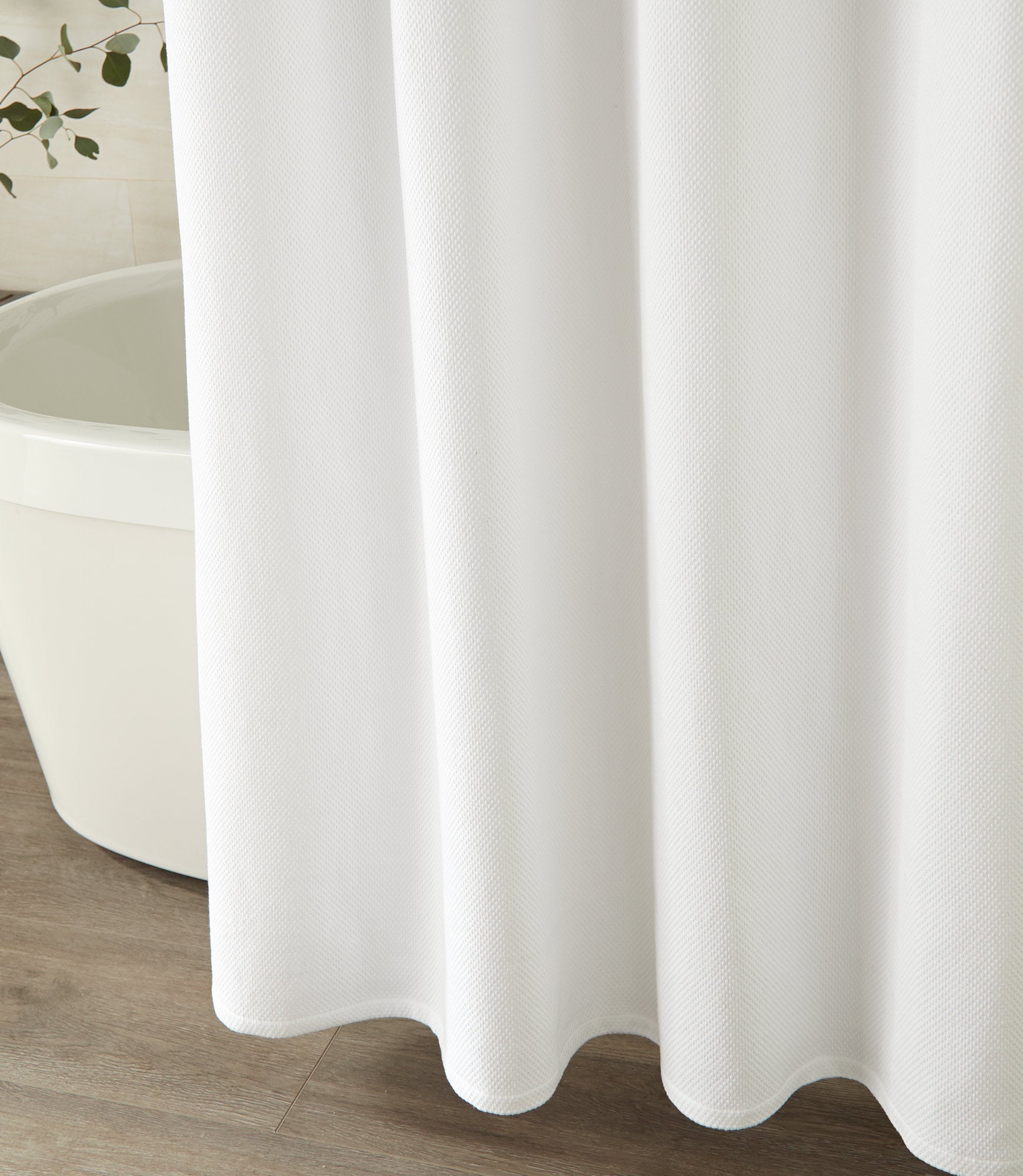 Luxury Waterproof Spa Shower Curtain - Elegant Bathroom Decor for Relaxing Showers | Perfect for Home Spa, Bathroom Upgrade & Hotel Style Decor
