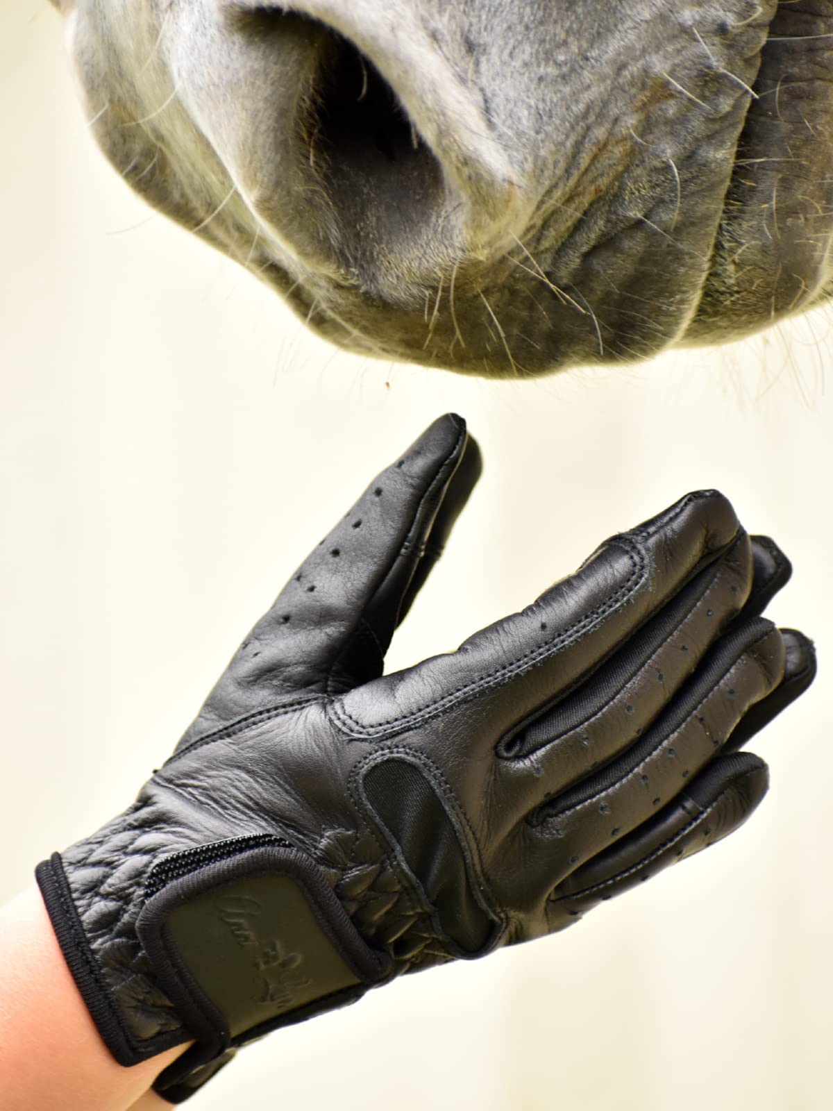 Anni Lyn Sportswear Kids' Endura Pro Show Gloves - Durable Equestrian Riding Gloves for Horseback Riding, Training & Competitions | Perfect Fit for Young Riders