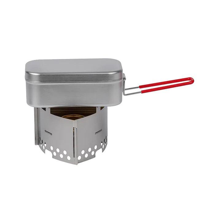 Trangia Stainless Steel Mess Tin - Compact Camping Cookware for Backpacking, Hiking & Outdoor Adventures