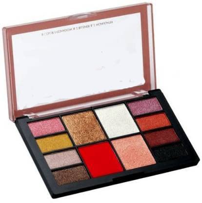 8-Color Shimmer Eyeshadow Palette with Highlighter & Blusher - Long Lasting Pigmented Eye Makeup Kit with Makeup Fixer - Perfect for Party, Date Night, and Professional Makeup Looks