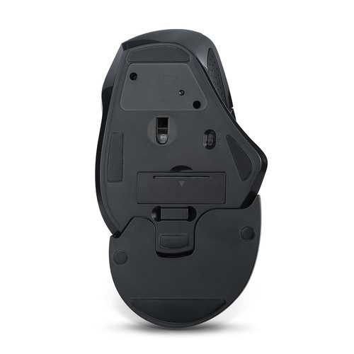 Delux M910GB 2400DPI Wireless Gaming Mouse with 9 Programmable Buttons, Ergonomic Palm Rest & 2.4GHz USB Receiver - Perfect for PC Gaming, Office Work & Graphic Design
