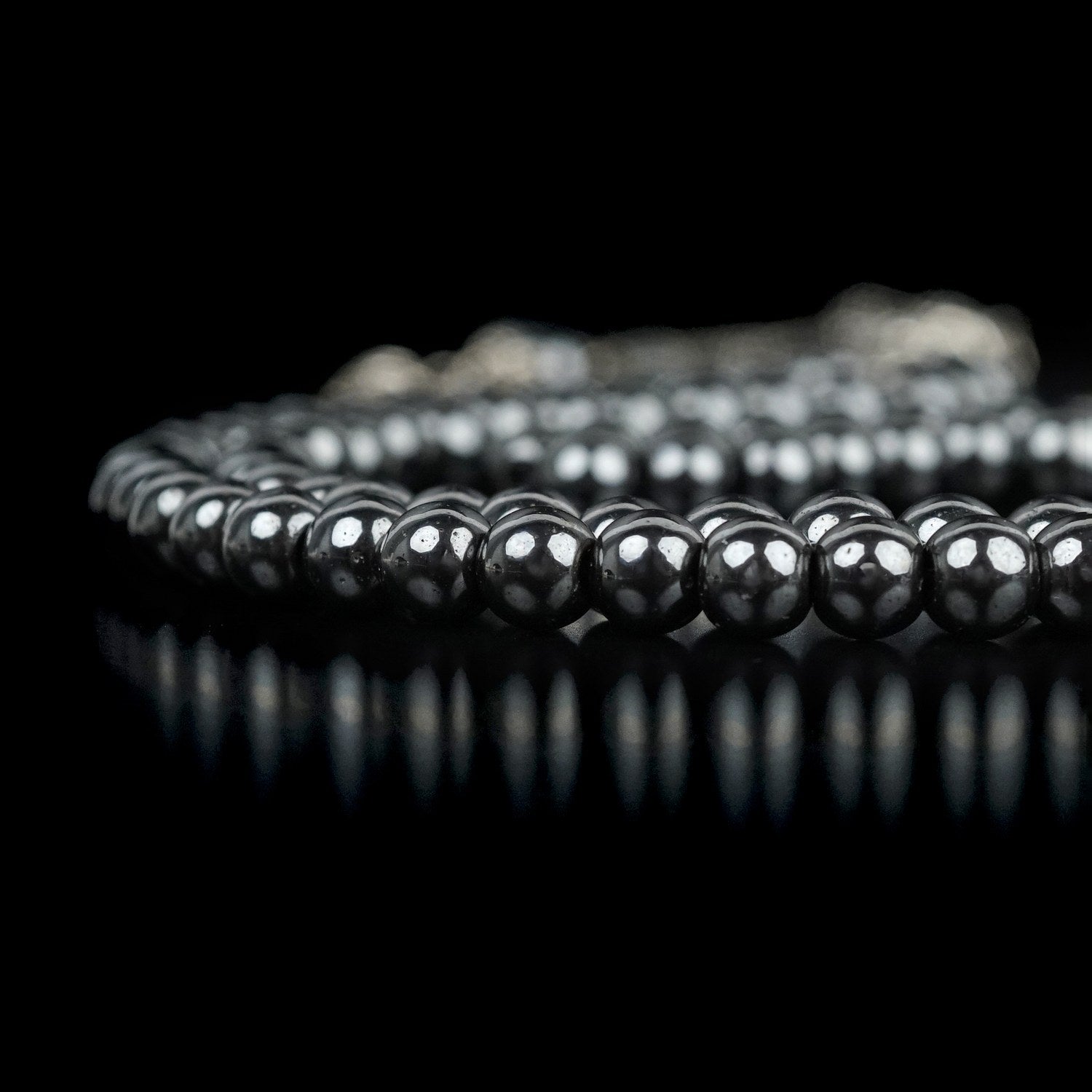 Premium Muslim Prayer Beads - 99 Hematite Stone Islamic Tasbih Rosary for Daily Dhikr & Spiritual Meditation | Perfect Gift for Eid, Ramadan & Islamic Occasions