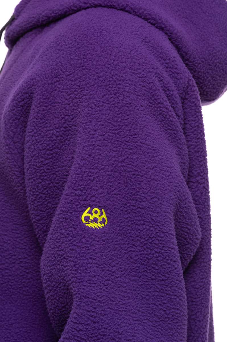 686 Buttermilk Sherpa Fleece Hoodie for Men & Women - Cozy Winter Pullover with Warm Sherpa Lining 2023 - Perfect for Skiing, Hiking & Outdoor Adventures