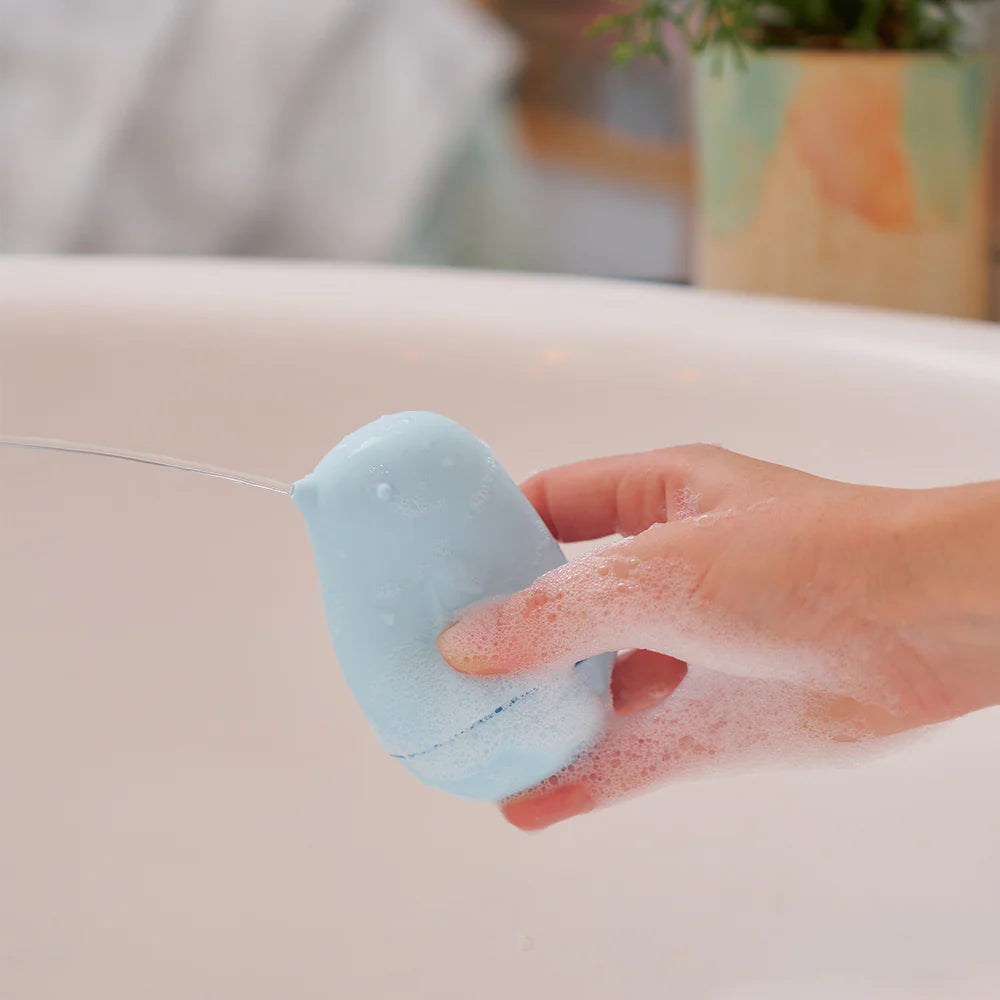Annabel Trends Silicone Squeezy Bath Toys - Cute Bird Shaped Water Play Toy for Toddlers & Kids | Perfect for Bathtime Fun, Sensory Play & Early Learning