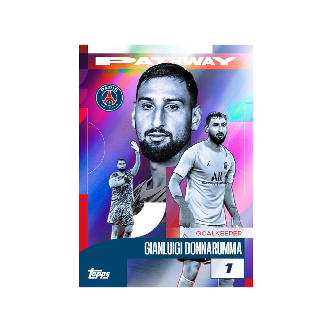 Topps Paris Saint Germain 2024/25 Team Set Soccer Trading Cards - Official PSG Player Collection for Collectors & Fans