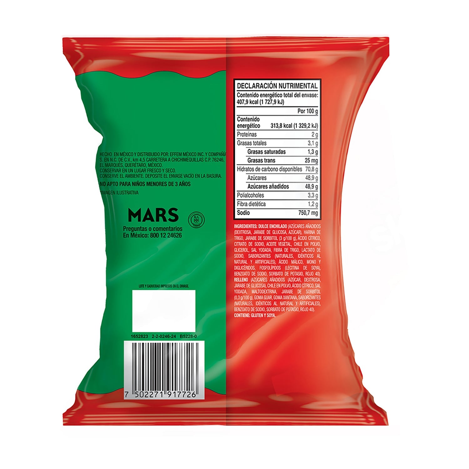 Lucas Sandia Chunks - 4.5oz Dried Watermelon Snacks, 12 Count Resealable Bag - Perfect for On-the-Go, Hiking, and Healthy Snacking