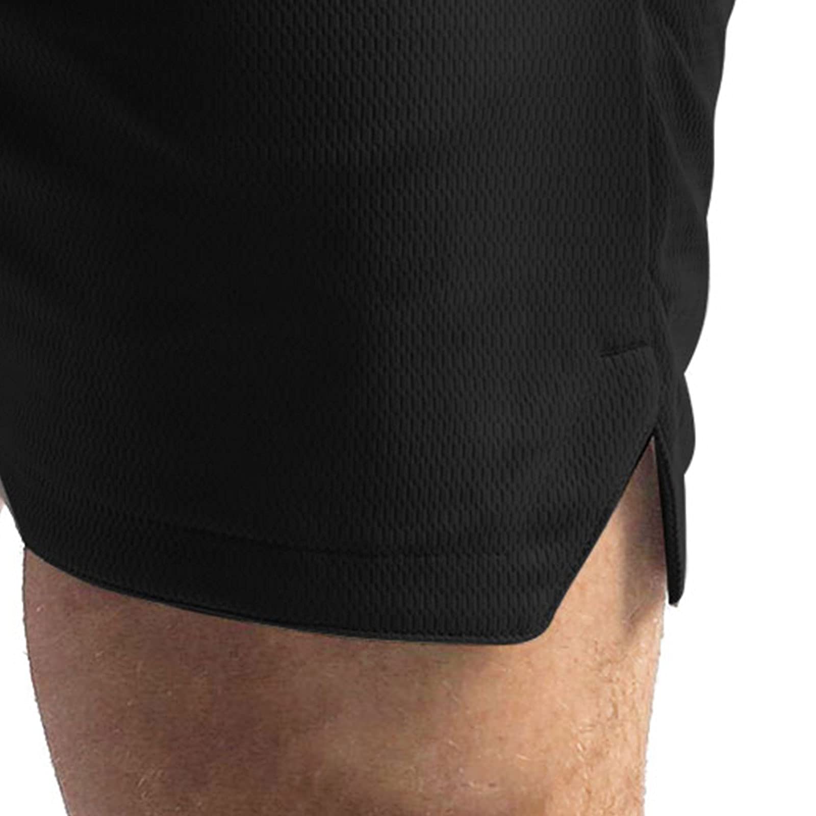 CEHT Men's Workout Running Shorts - Lightweight Athletic Gym Shorts with Zipper Pockets | Perfect for Jogging, Training & Casual Wear