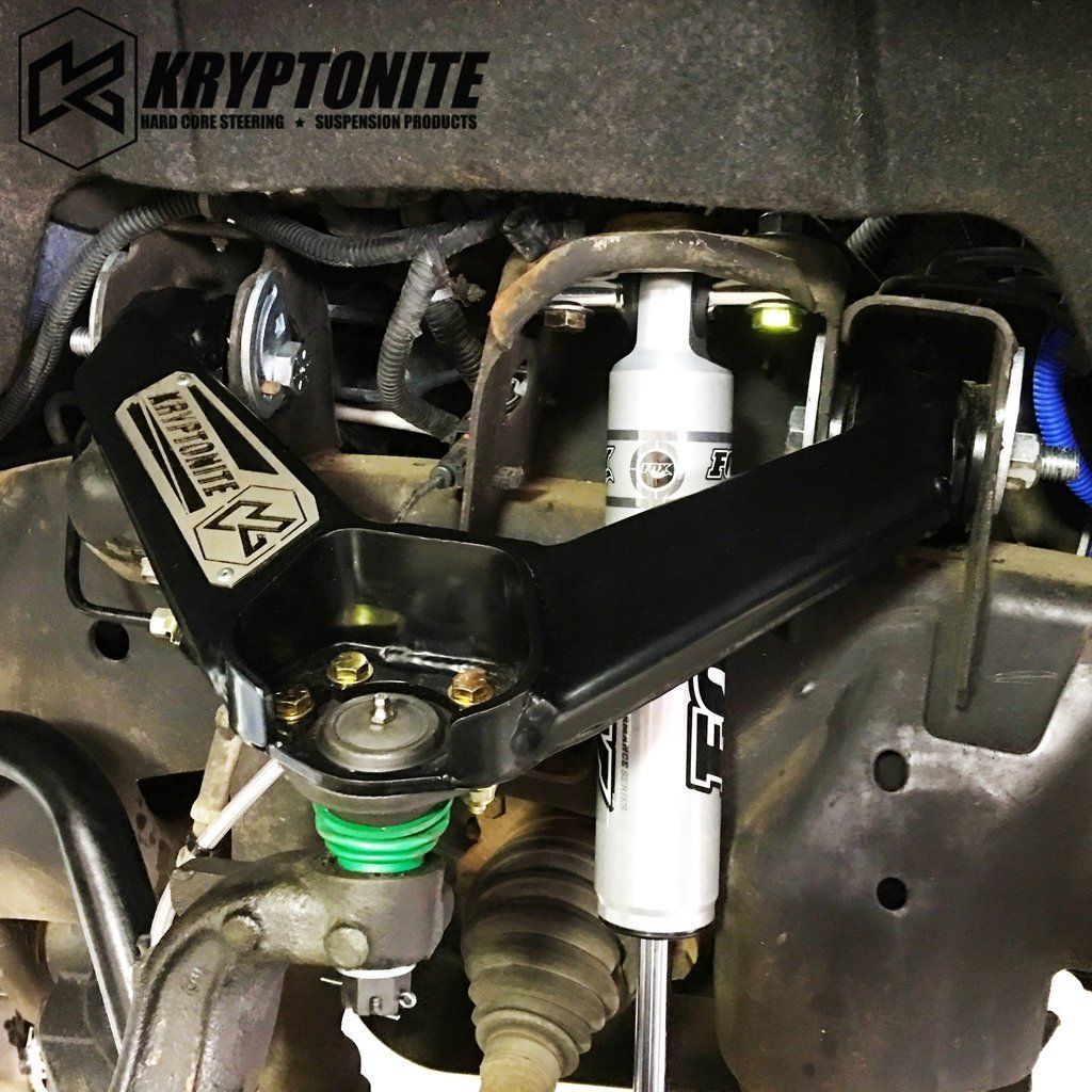 Kryptonite Upper Control Arms for 2011-2019 Chevy/GMC 2500/3500HD Trucks - Heavy Duty Suspension Upgrade for Off-Road & Towing