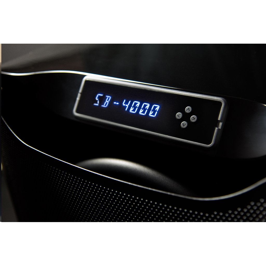 SB 4000 High Gloss Piano Black Power Outlet - Perfect for Home, Office & Studio Electrical Installations