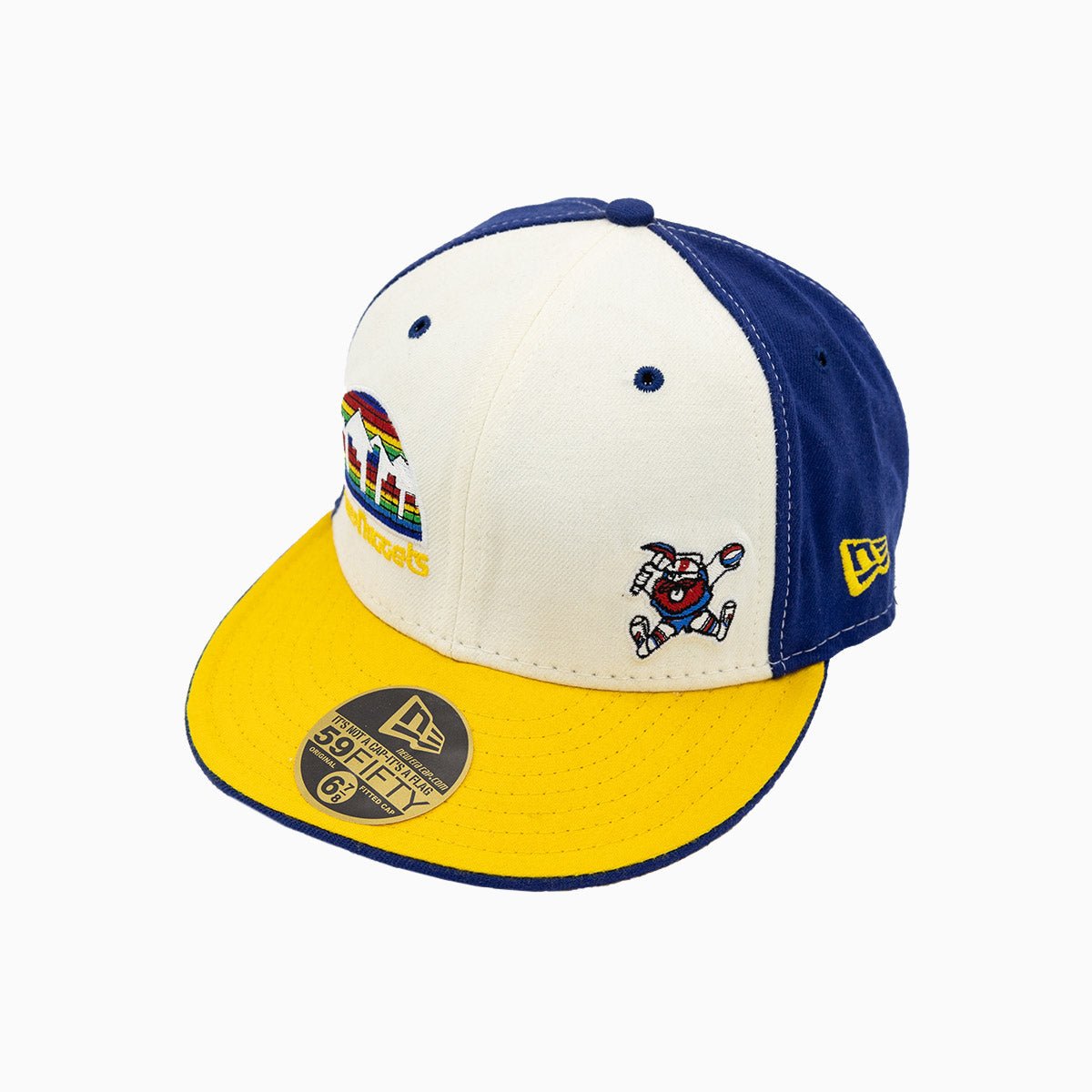 Denver Nuggets NBA 59FIFTY Fitted Hat - Official Snapback Cap for Men & Women - Perfect for Basketball Games, Streetwear & Sports Fans