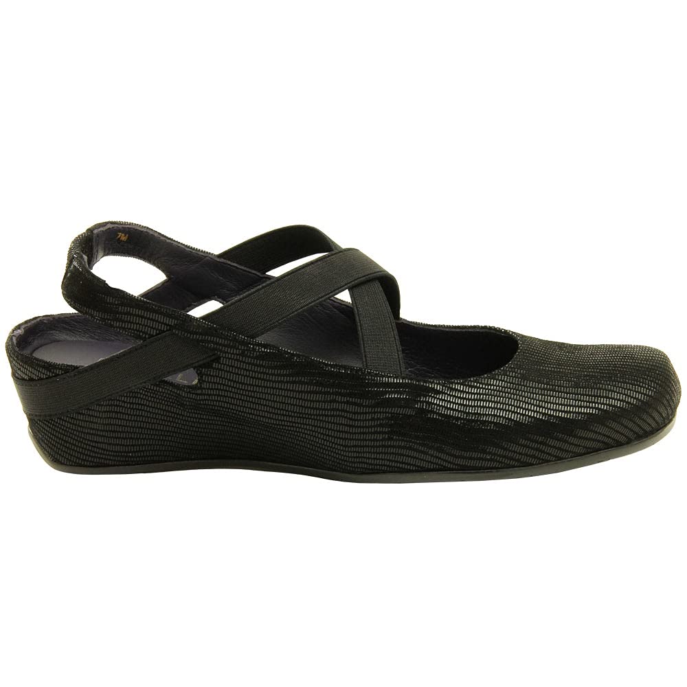 VANELi Women's Marjory Sling Back Flats - Comfortable Casual Shoes for Work & Walking - Black | Perfect for Office, Travel & Everyday Wear
