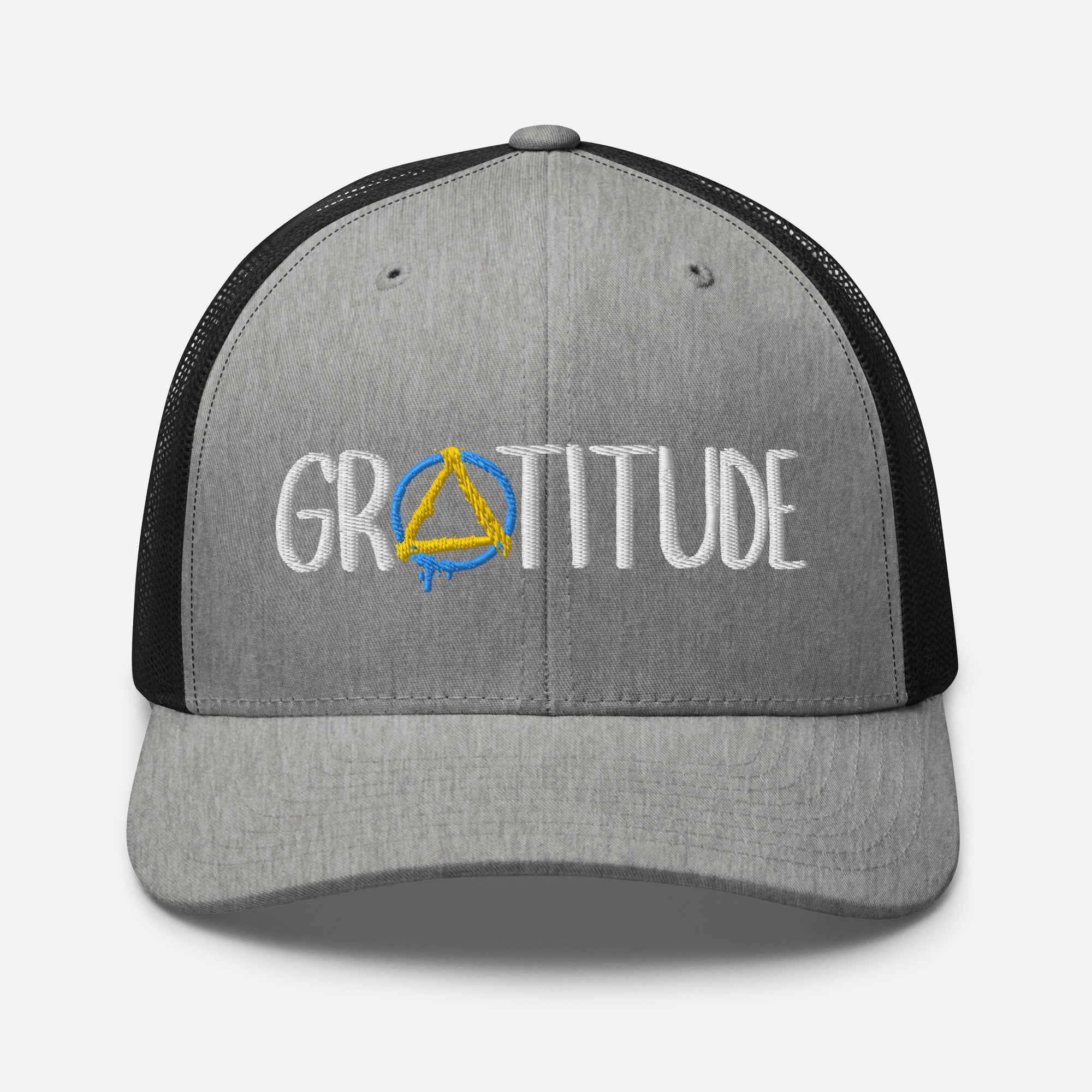 Grateful Trucker Hat - Adjustable Snapback Cap for Men & Women - Perfect for Outdoor Activities, Hiking, and Casual Wear